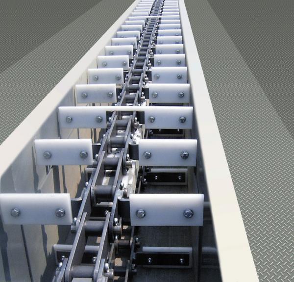 Конвейер цепной скребковый завальной ямы